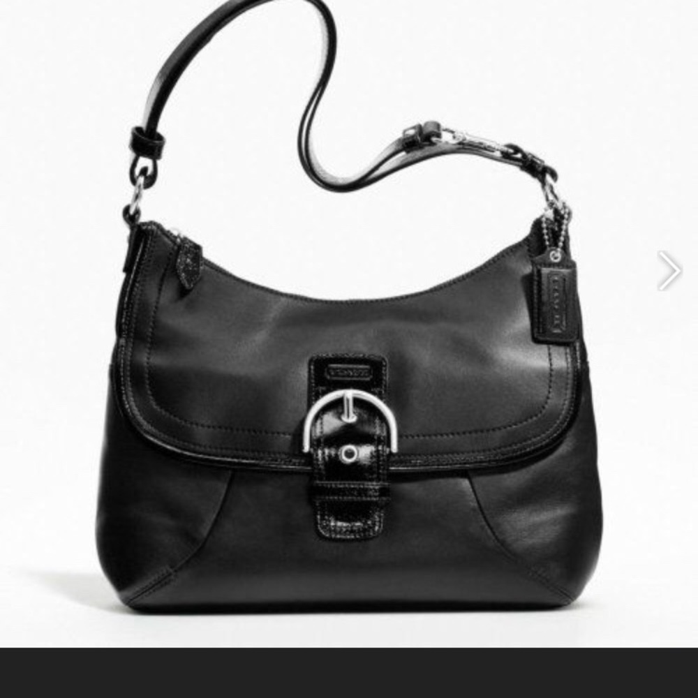 Coach Soho Leather Flap Duffle 19580 with Tags